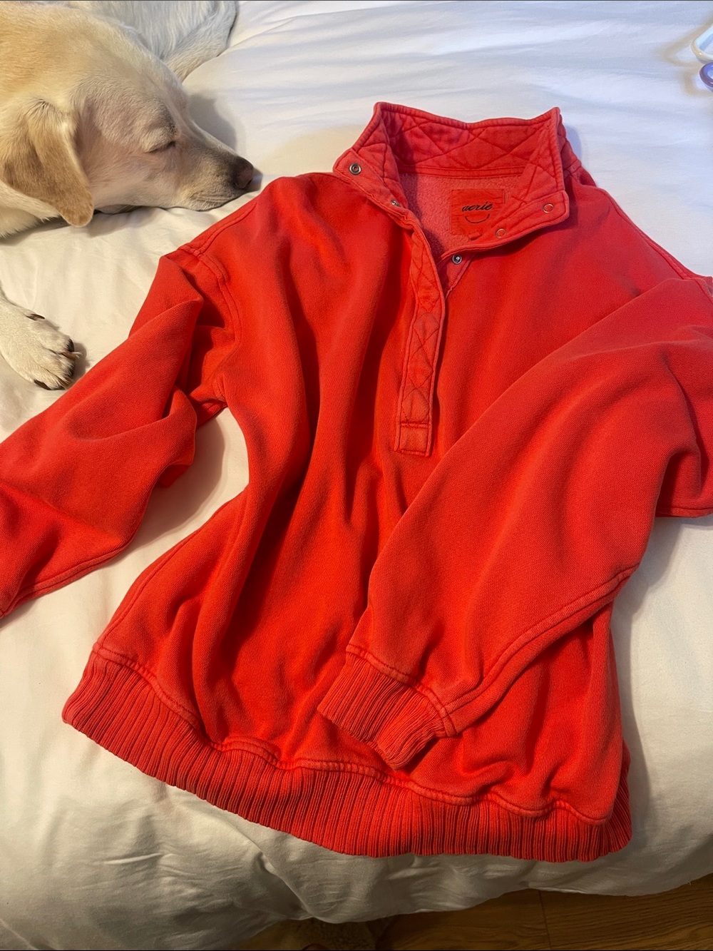 Aerie Quarter-Snap Pullover Sweater